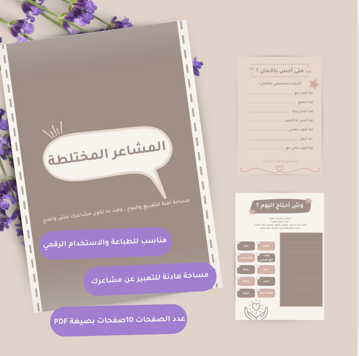 رحلة المشاعر المختلطة – ملف تفاعلي لفهم وتنظيم المشاعر